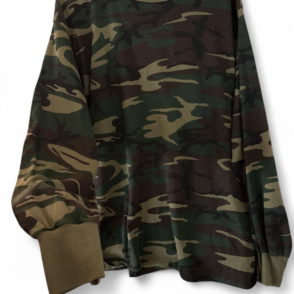 Alternative Apparel 'Earth Collection' Woodland Camo T-Shirt XL Slim Made in USA